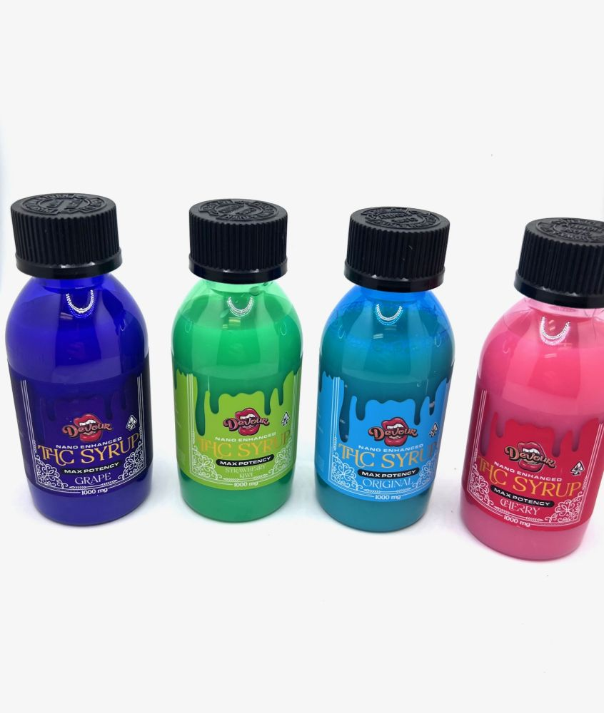1,000mg THC Syrup by Devour