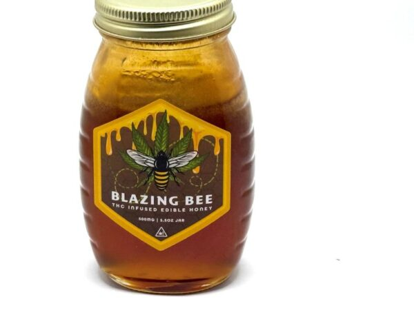 Blazing Bee THC Infused Honey 500mg UK | Cannabis Honey