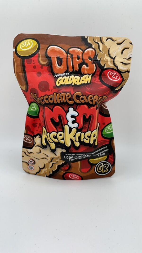Chocolate Covered M&M Rice Krispy UK | THC Infused Treat