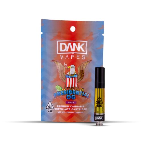 DANK VAPE UK | 2g | 84% THC | Classic Cannabis Culture Brand