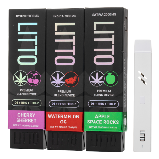 Litto Vape UK | 2g | 85% THC | Compact Premium Design