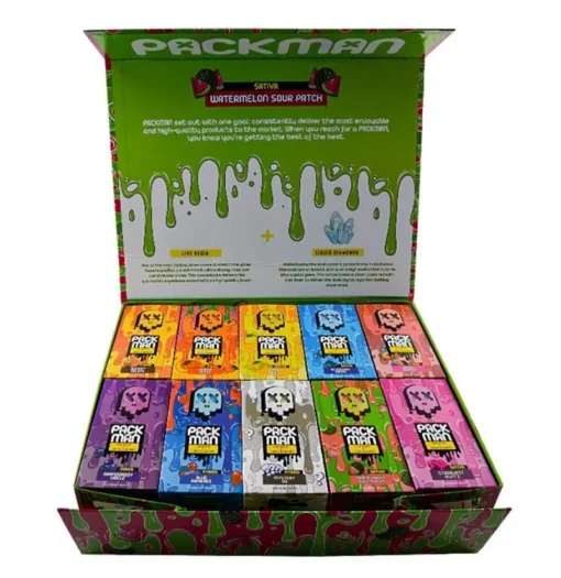 Packman Vape UK | 2g | THC Disposable | Live Resin Flavor