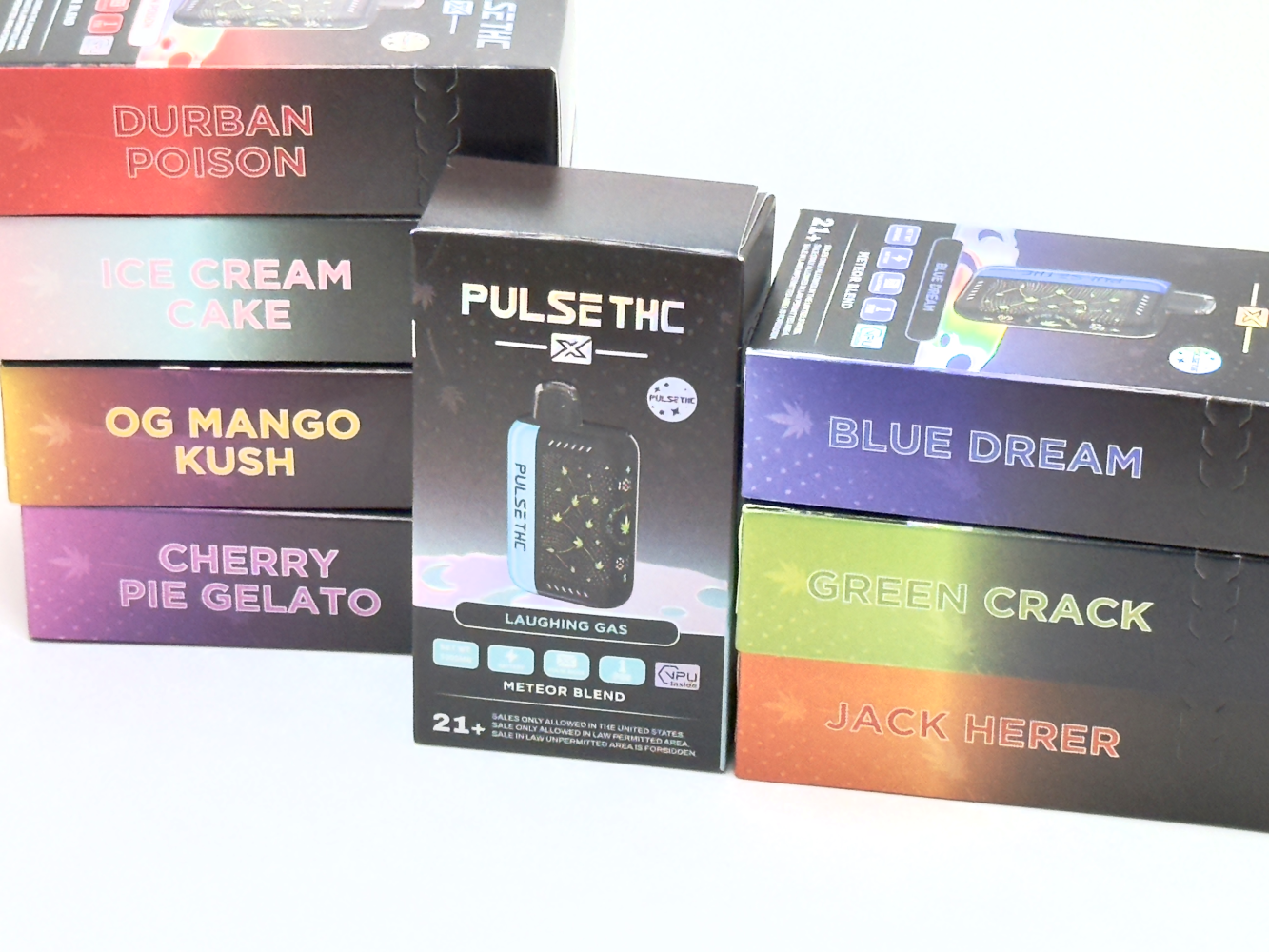 Pulse 5g Disposable THC Vapes UK | 85% THC | Maximum Capacity