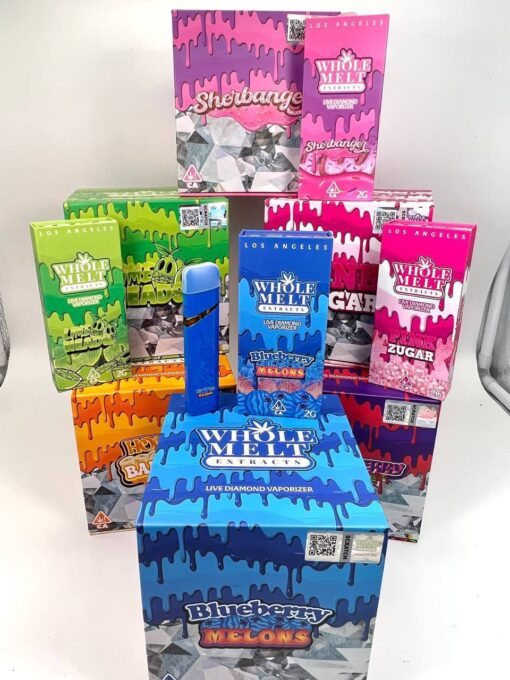 Whole Melt Carts UK | 2g | 90%+ THC | Live Resin Full Spectrum