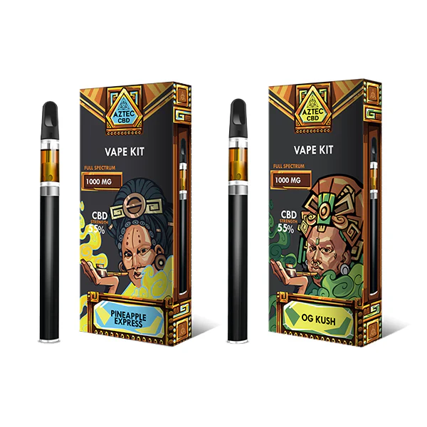 Aztec 55% CBD Vaping Kit