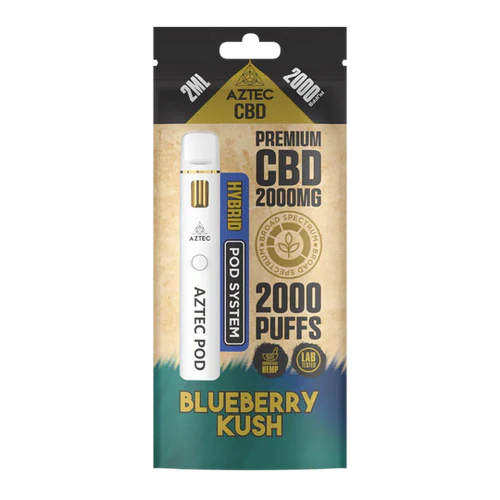Aztec CBD Premium CBD Pod System 2000mg 2ml