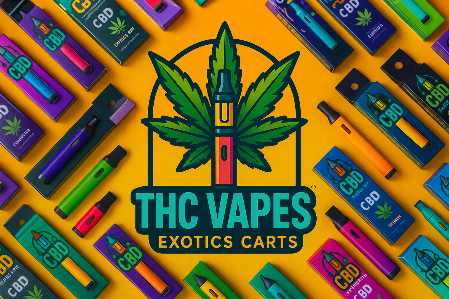 THC Vapes Exotics Carts disposable vape products